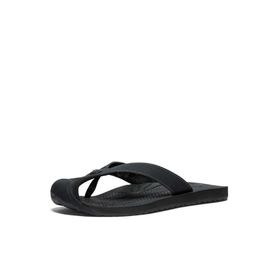 Women's Barbados Flip-Flop  |  Black/Steel Grey,Soft Comfortable Sandals