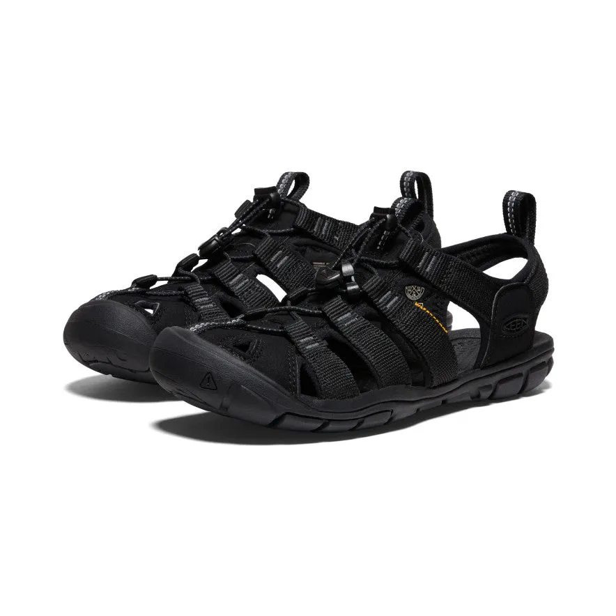 Women's Clearwater CNX Sandal  |  Black/Black,Soft Comfortable Sandals