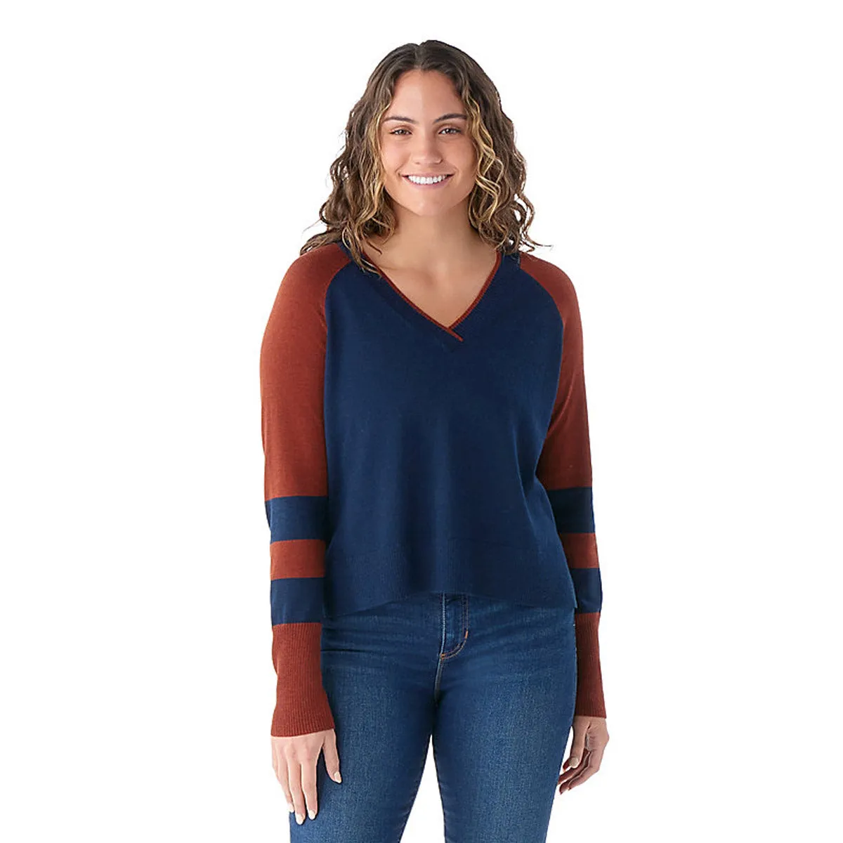 Women's Edgewood V-Neck Sweater,Women Top