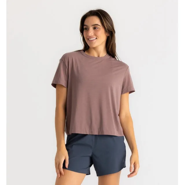 Women's Elevate Lightweight Tee,Soft Comfortable