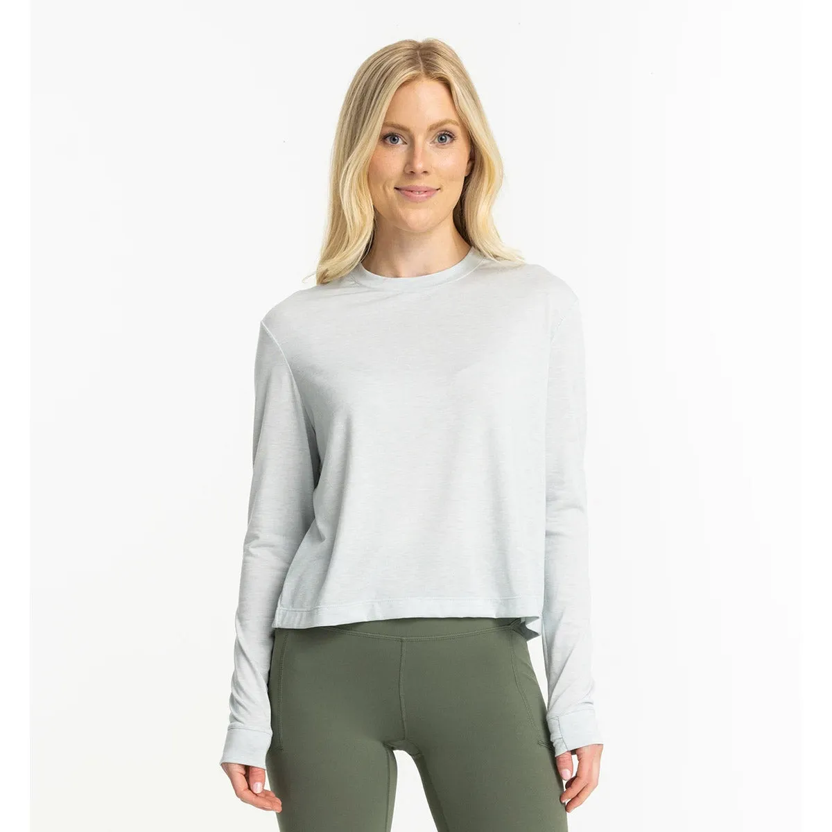 Women's Elevate Long Sleeve,Soft Comfortable