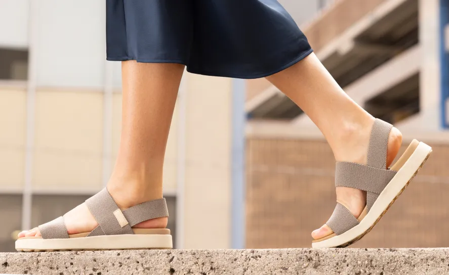 Women's Elle Backstrap Sandal  |  Black,Soft Comfortable Sandals
