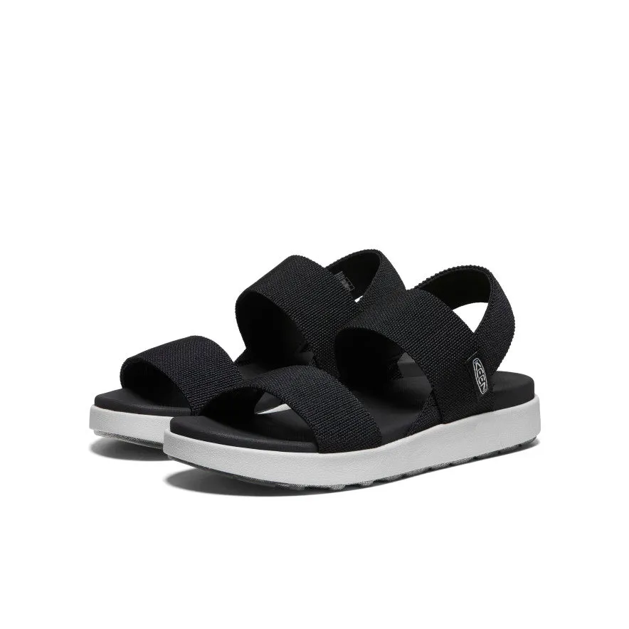 Women's Elle Backstrap Sandal  |  Black,Soft Comfortable Sandals