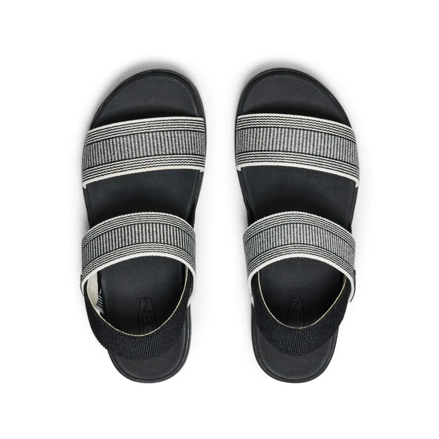 Women's Elle Backstrap Sandal  |  Black/Star White,Soft Comfortable Sandals