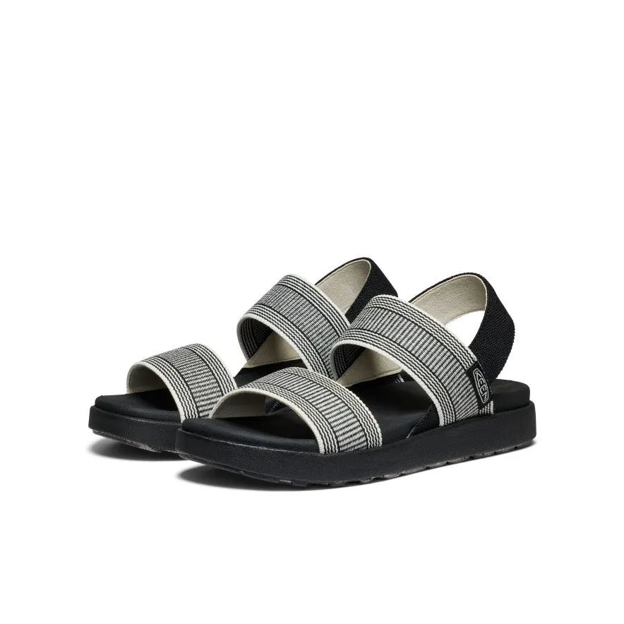 Women's Elle Backstrap Sandal  |  Black/Star White,Soft Comfortable Sandals