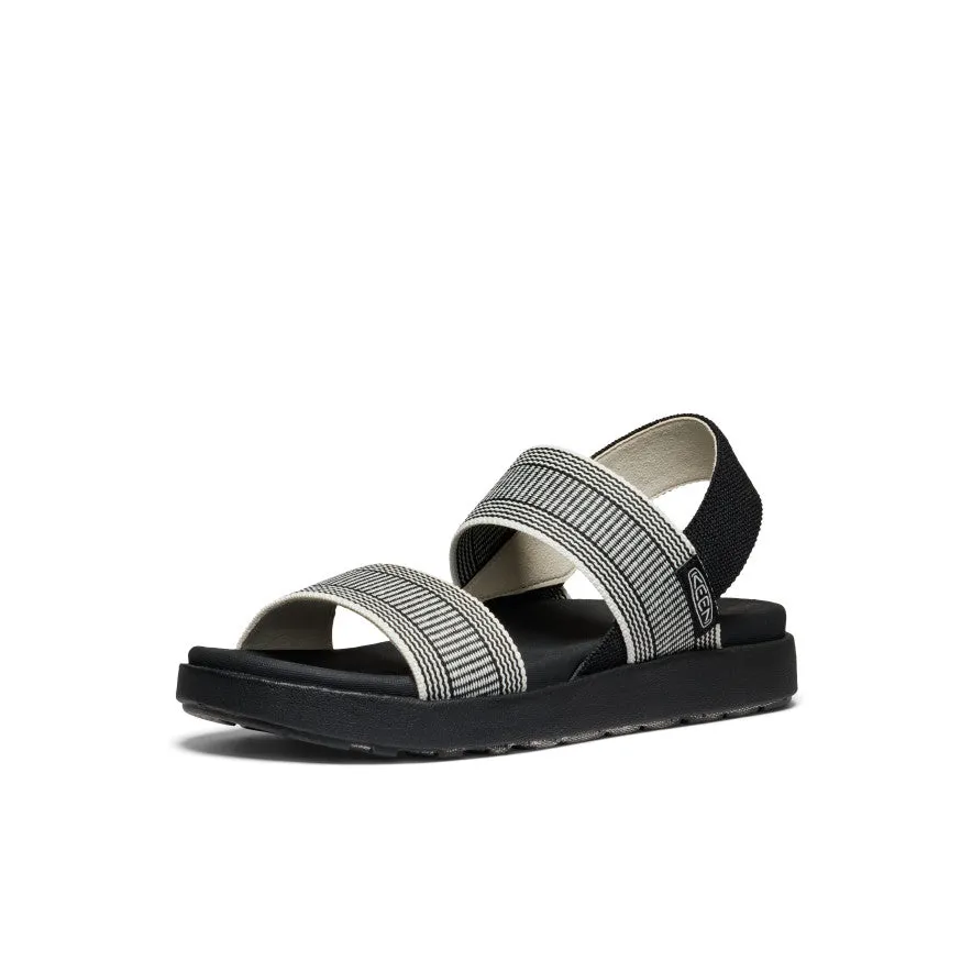 Women's Elle Backstrap Sandal  |  Black/Star White,Soft Comfortable Sandals