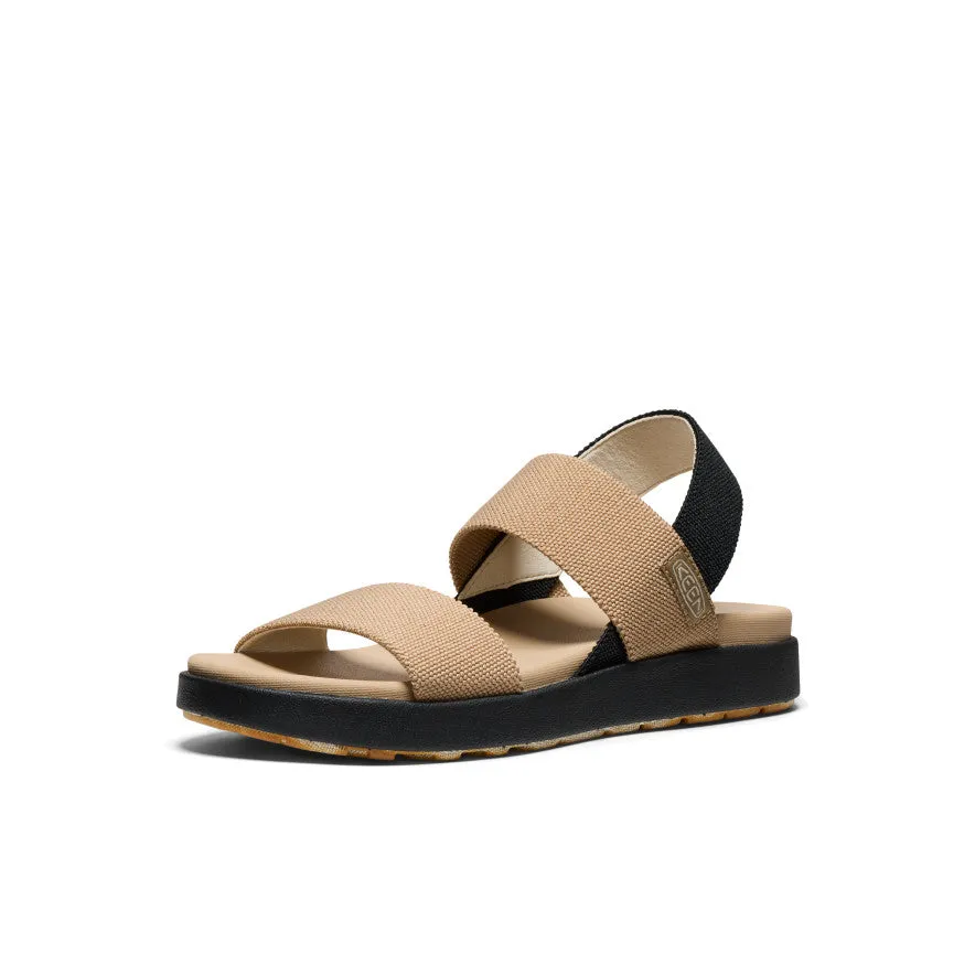 Women's Elle Backstrap Sandal  |  Cornstalk/Black,Soft Comfortable Sandals