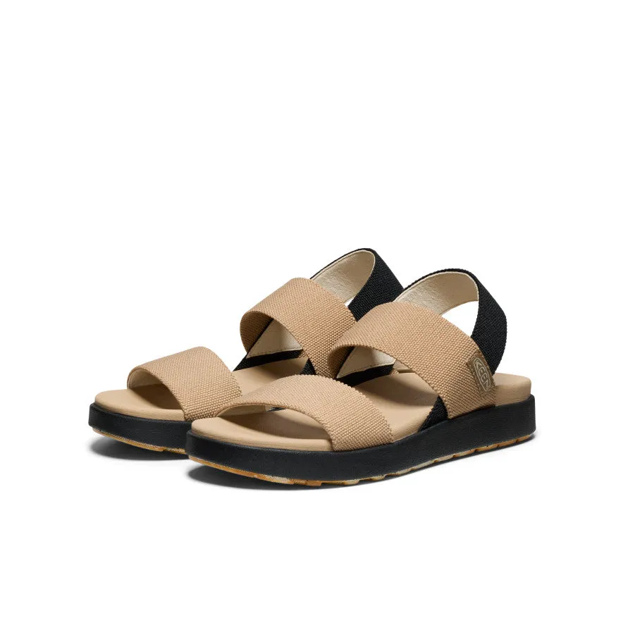 Women's Elle Backstrap Sandal  |  Cornstalk/Black,Soft Comfortable Sandals