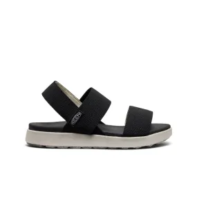 Women's Elle Backstrap Sandal Wide  |  Black,Soft Comfortable Sandals