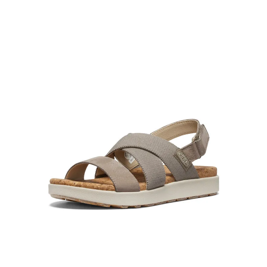 Women's Elle Criss Cross Sandal  |  Brindle/Birch,Soft Comfortable Sandals
