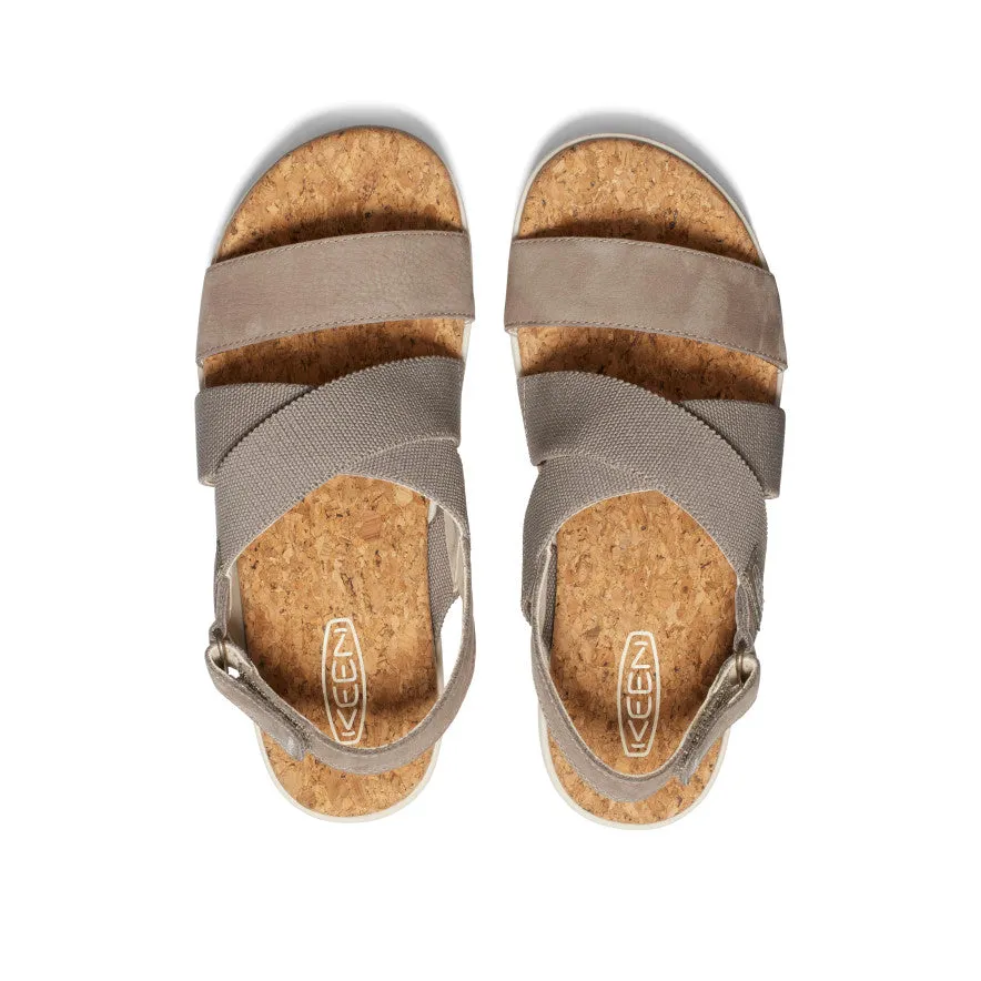 Women's Elle Criss Cross Sandal  |  Brindle/Birch,Soft Comfortable Sandals