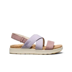 Women's Elle Criss Cross Sandal  |  Thistle/Toadstool,Soft Comfortable Sandals
