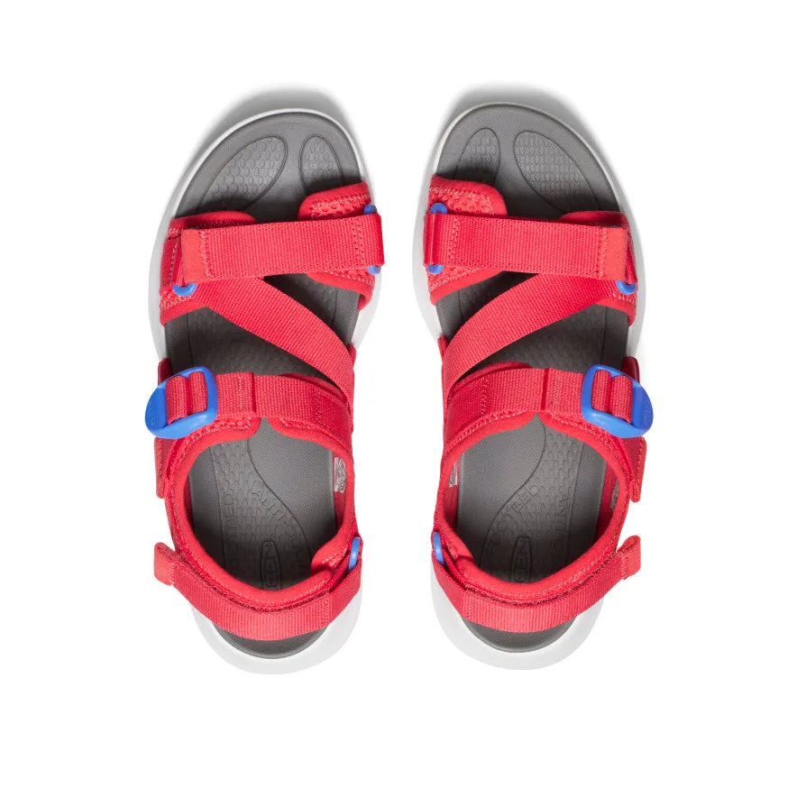 Women's Elle Sport Backstrap Sandal  |  Cayenne/Marina,Soft Comfortable Sandals