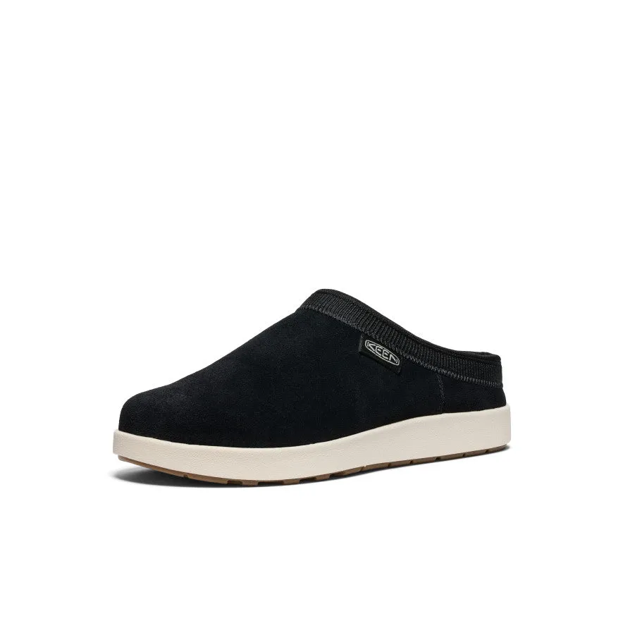 Women's Elle Suede Mule  |  Black/Birch,Comfort