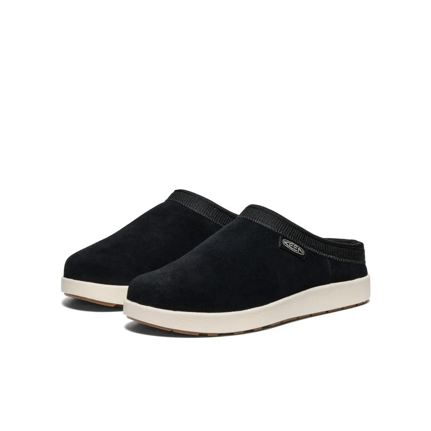 Women's Elle Suede Mule  |  Black/Birch,Comfort