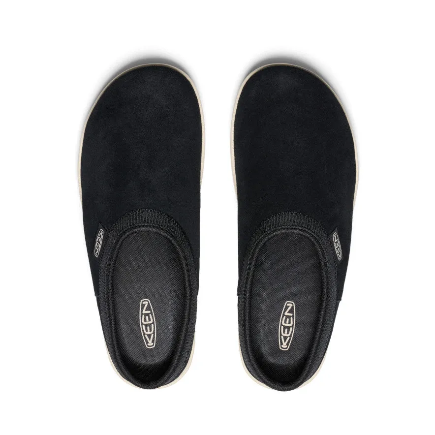 Women's Elle Suede Mule  |  Black/Birch,Comfort