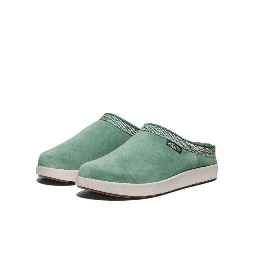 Women's Elle Suede Mule  |  Dark Forest/Birch,Comfort
