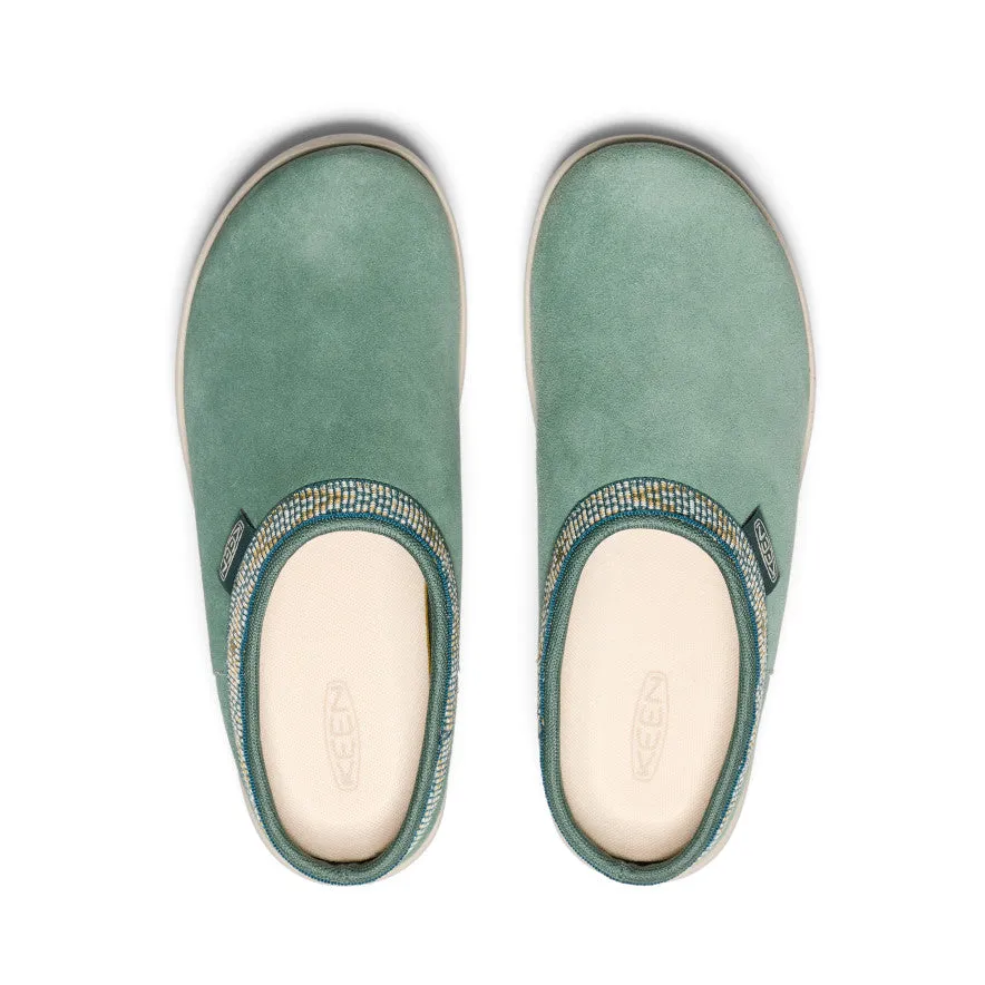 Women's Elle Suede Mule  |  Dark Forest/Birch,Comfort