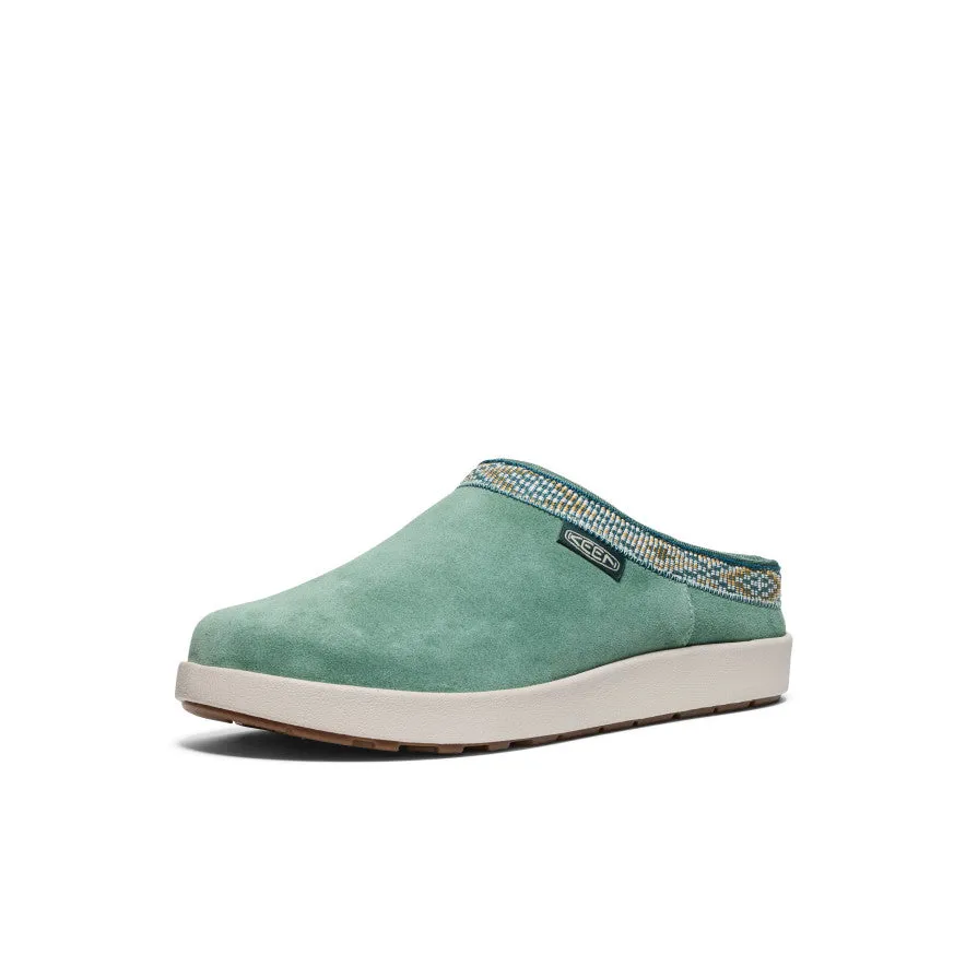 Women's Elle Suede Mule  |  Dark Forest/Birch,Comfort