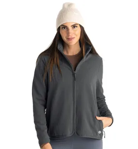 Women's Gridback Fleece Jacket,Women Outwear