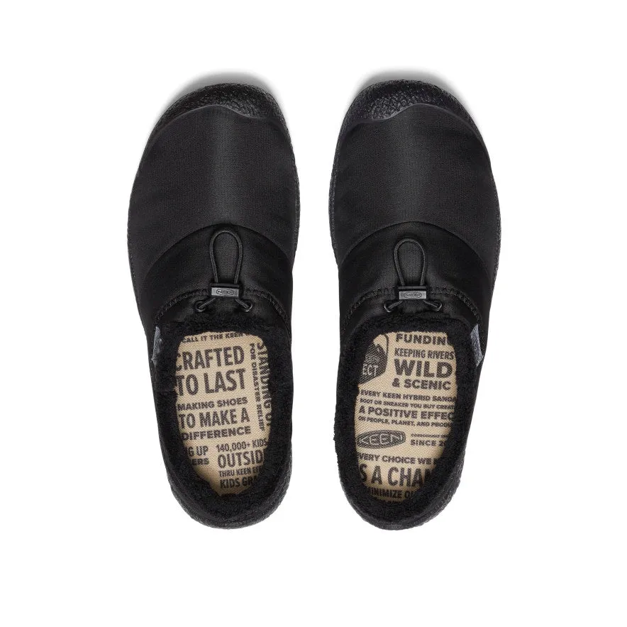 Women's Howser III Slide  |  Black Smooth Nylon,Comfort