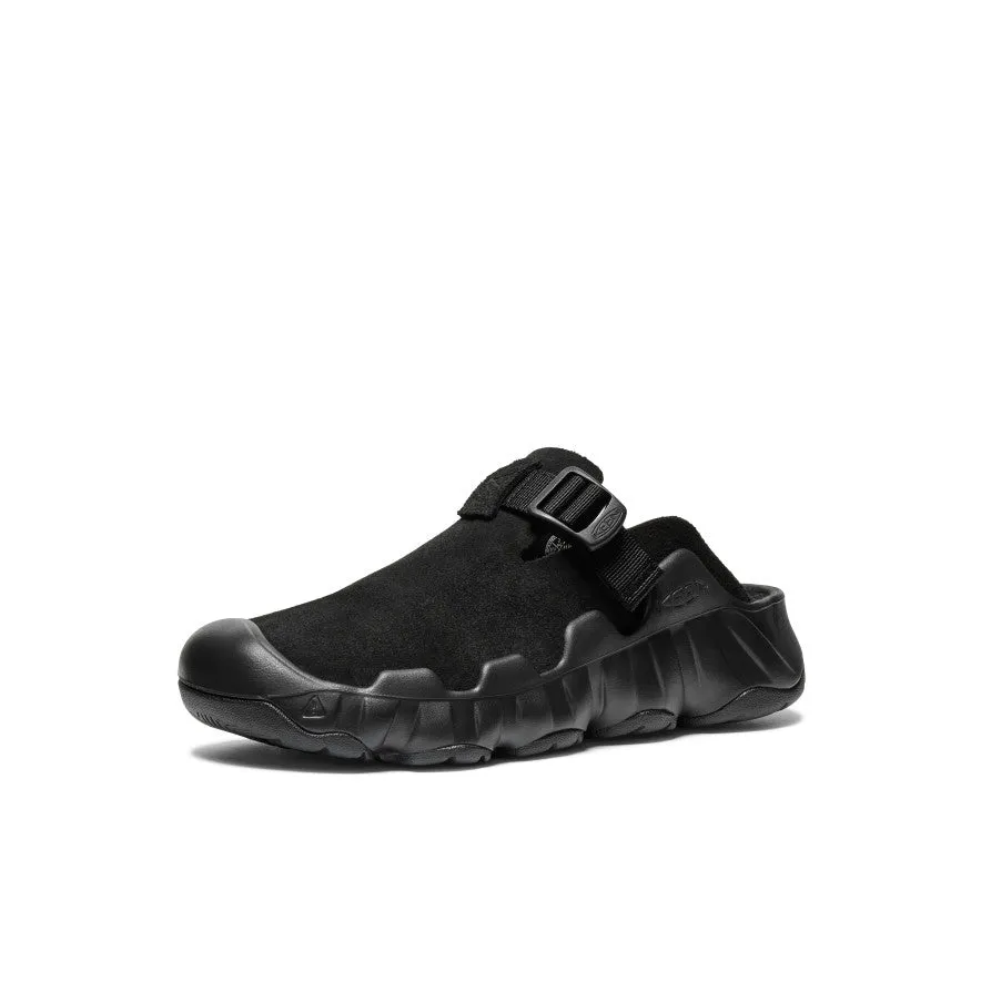 Women's Hyperport Leather Clog  |  Black/Black,Comfort