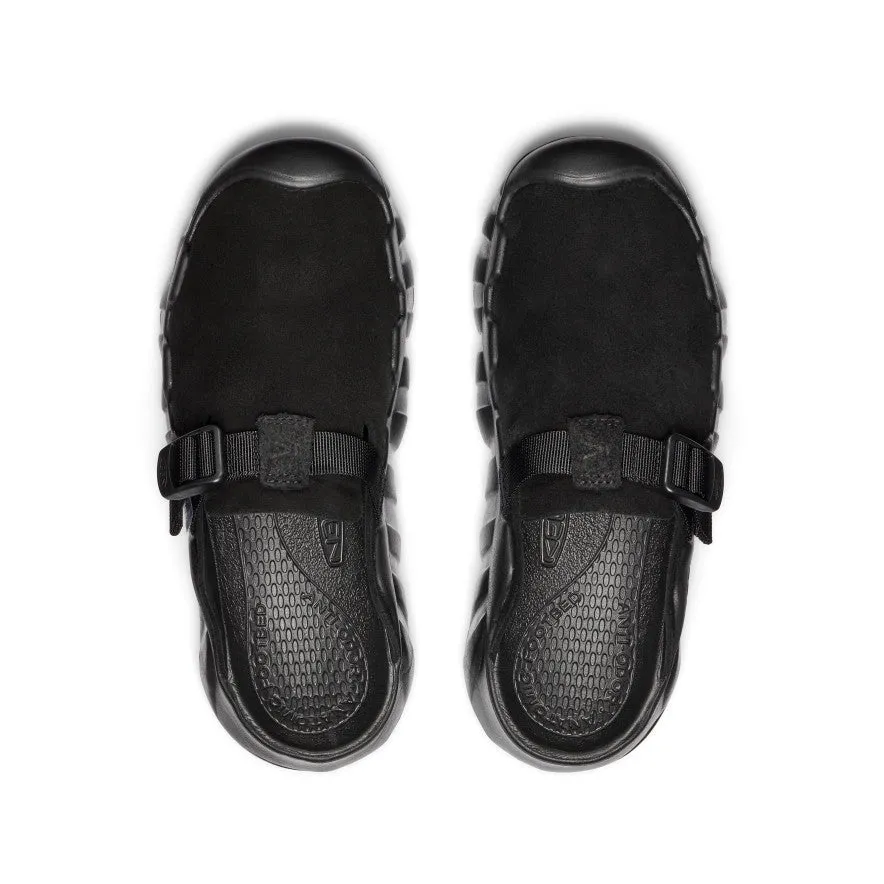 Women's Hyperport Leather Clog  |  Black/Black,Comfort