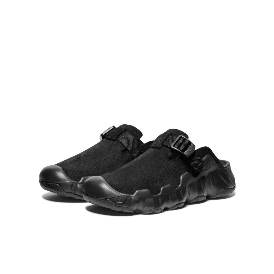 Women's Hyperport Leather Clog  |  Black/Black,Comfort