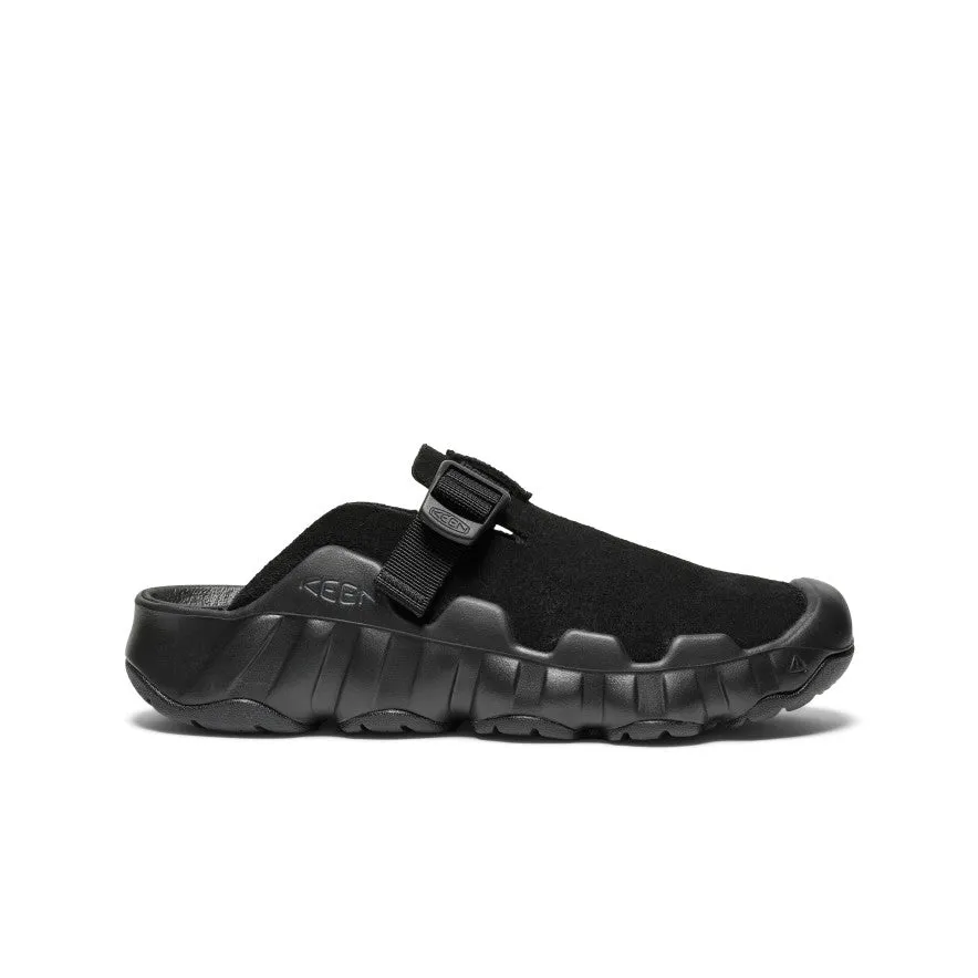 Women's Hyperport Leather Clog  |  Black/Black,Comfort