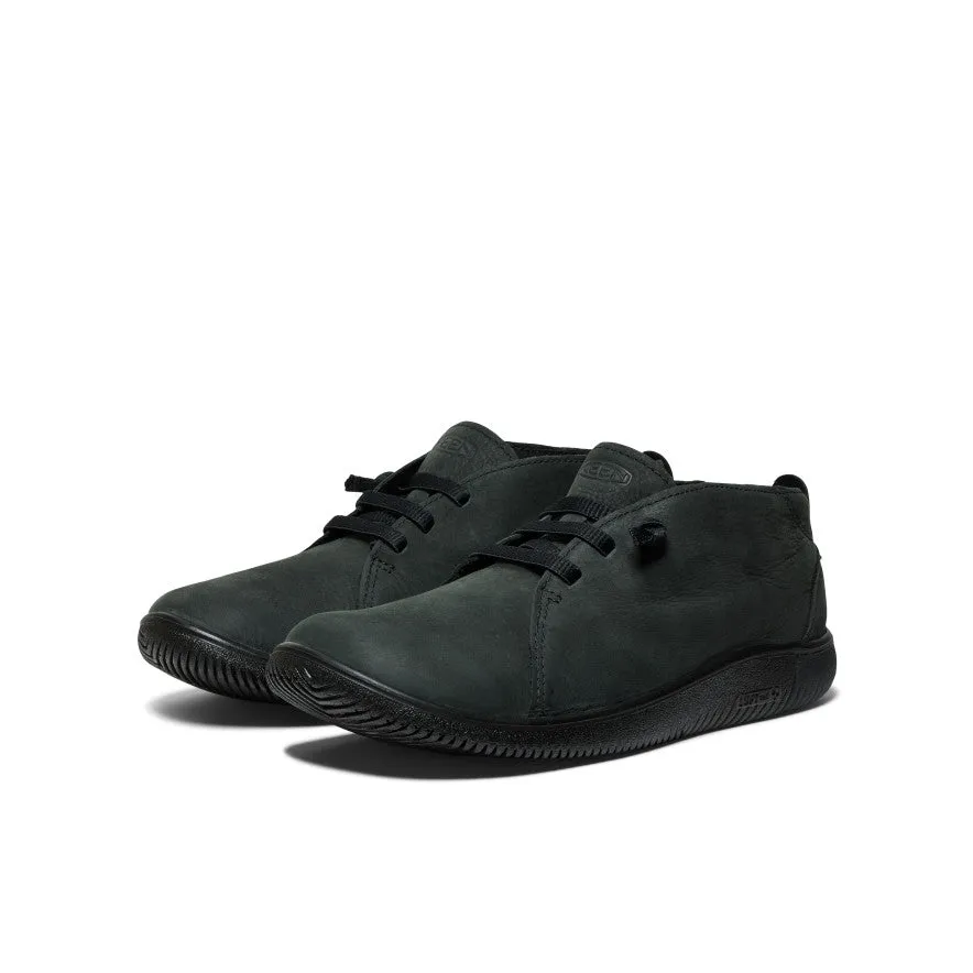 Women's KNX Chukka  |  Black/Black,Comfort