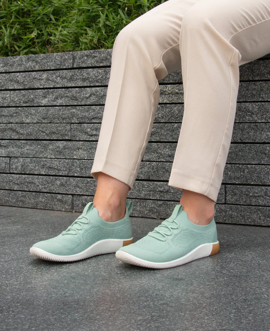 Women's KNX Knit Sneaker  |  Granite Green/Lichen,Comfort