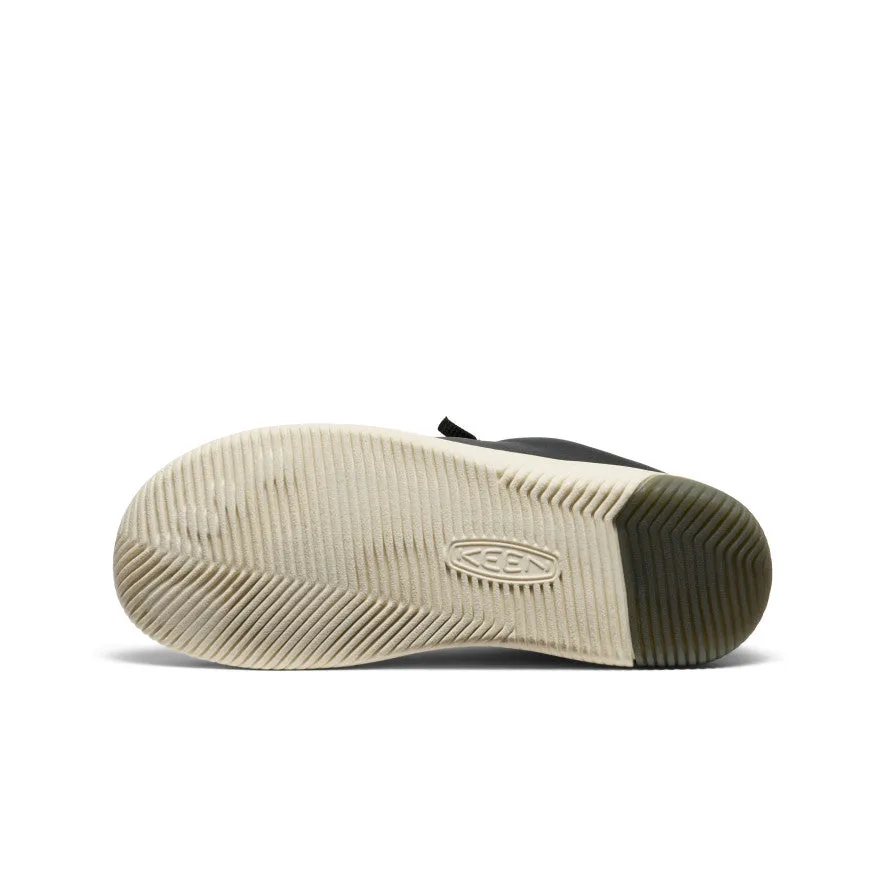 Women's KNX Leather Sneaker  |  Black/Star White,Comfort