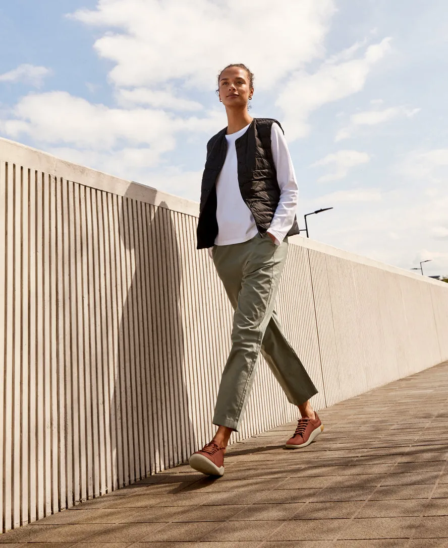 Women's KNX Leather Sneaker  |  Tortoise Shell/Plaza Taupe,Comfort