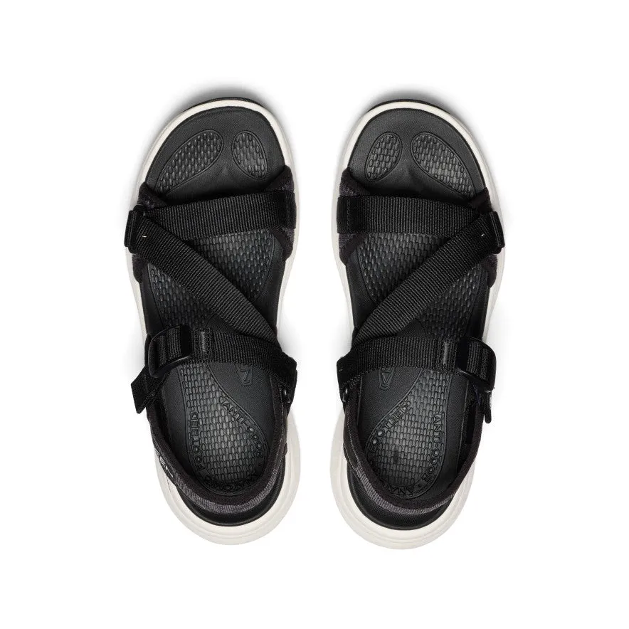 Women's Leiki Open-Toe Sandal  |  Black/Star White,Soft Comfortable Sandals