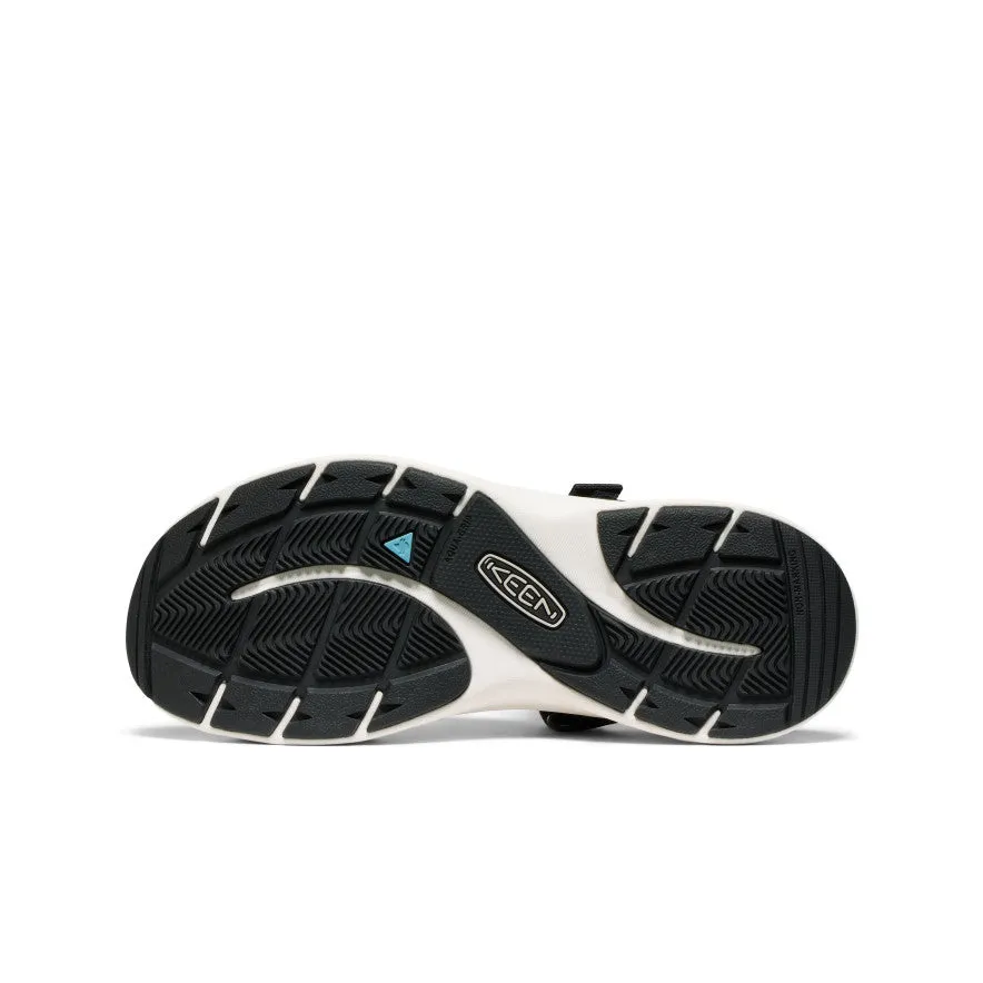 Women's Leiki Open-Toe Sandal  |  Black/Star White,Soft Comfortable Sandals