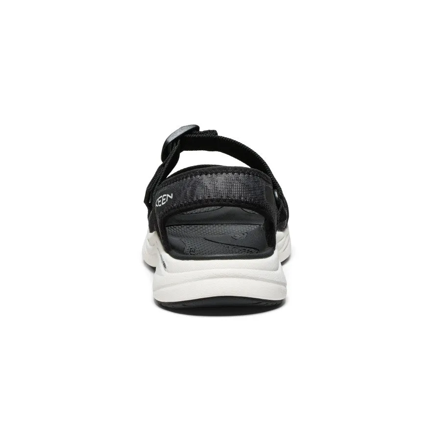 Women's Leiki Open-Toe Sandal  |  Black/Star White,Soft Comfortable Sandals