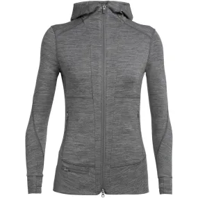Women's Merino Quantum II Long Sleeve Zip Hood Jacket,Women Outwear