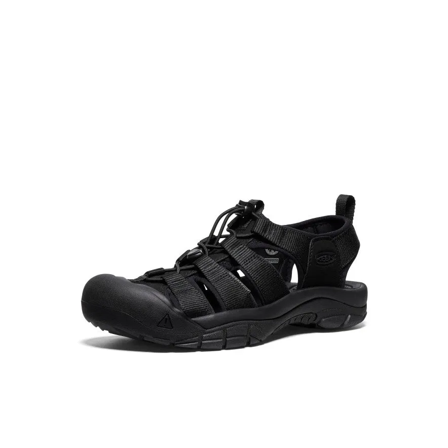 Women's Newport H2  |  Triple Black,Soft Comfortable Sandals