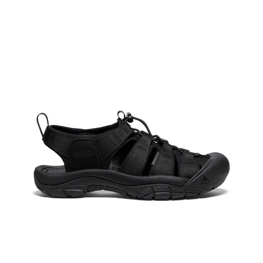 Women's Newport H2  |  Triple Black,Soft Comfortable Sandals