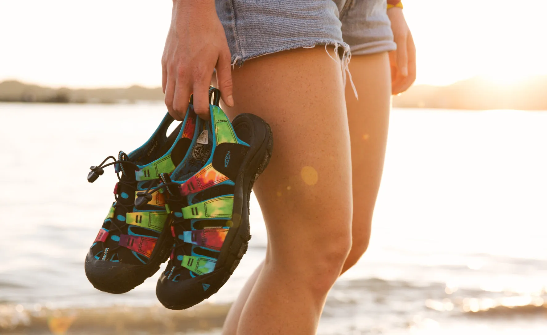 Women's Newport Retro  |  Original Tie Dye,Soft Comfortable Sandals
