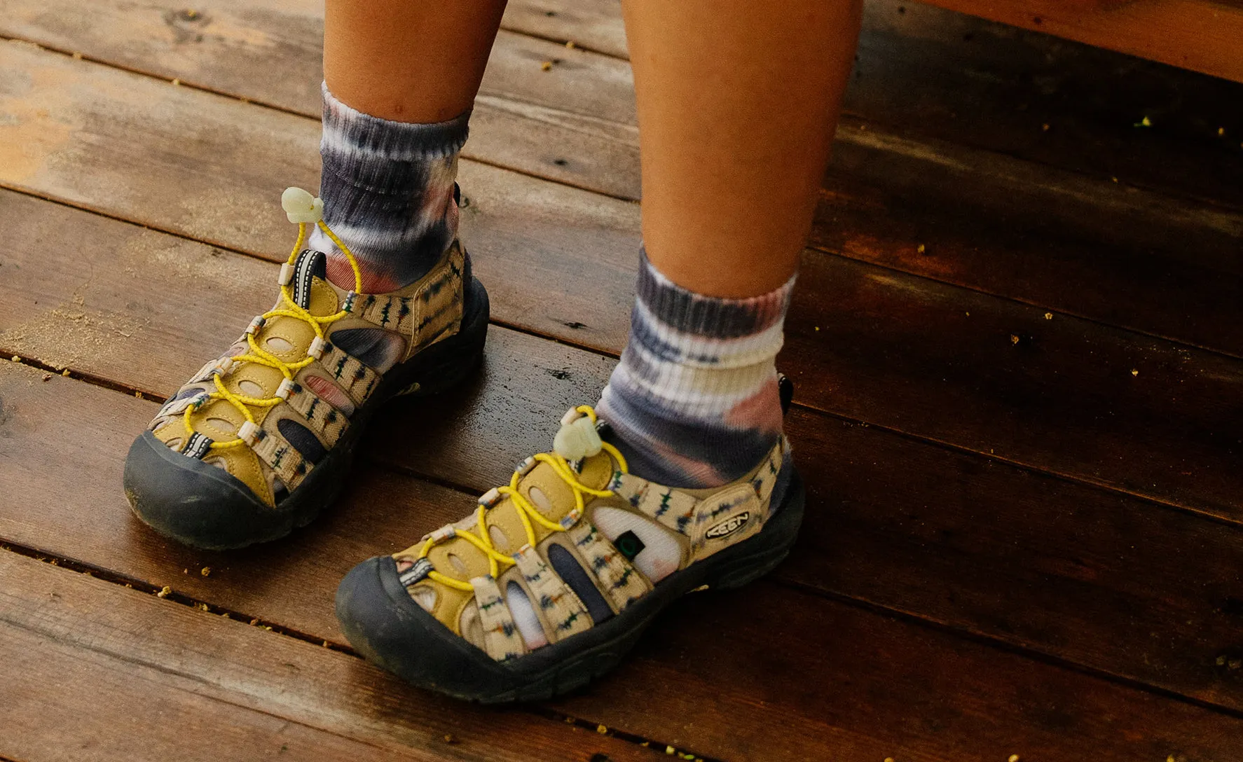 Women's Newport Retro Sandal x An Ko Rau  |  An Ko Rau Multi,Soft Comfortable Sandals
