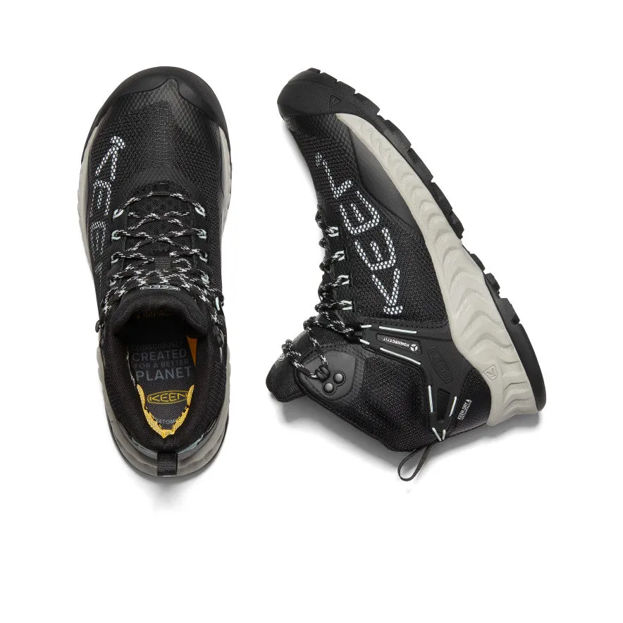Women's NXIS EVO Waterproof Boot  |  Black/Blue Glass,Anti-Slip
