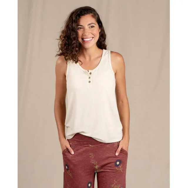 Women's Piru Henley Tank,Women Top
