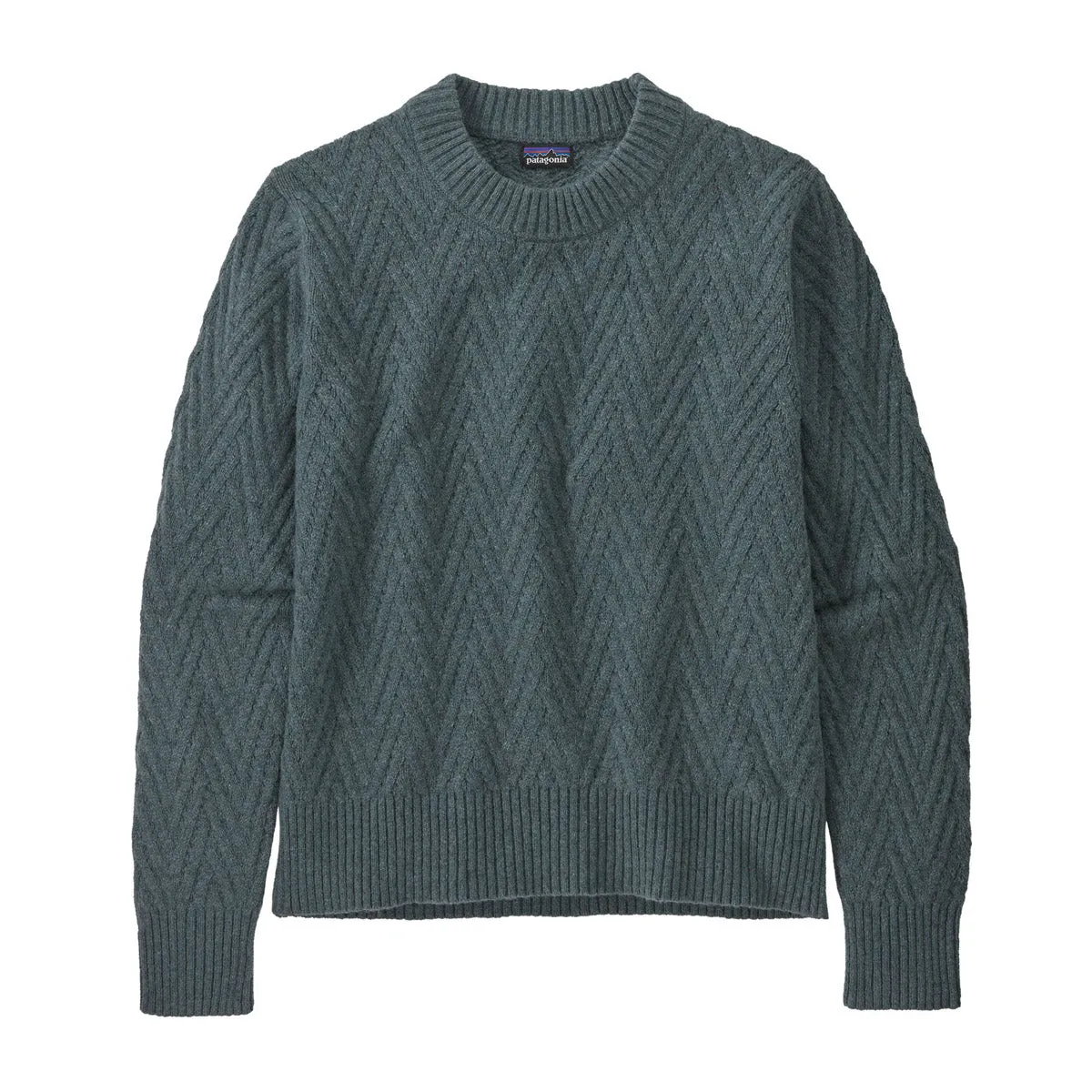 Women's Recycled Wool-Blend Crewneck Sweater,Women Top