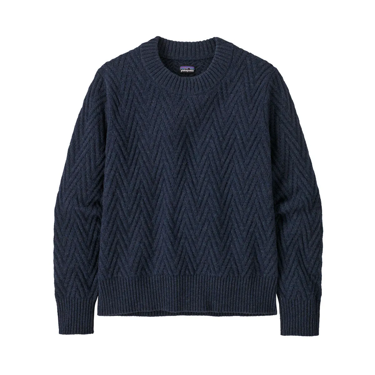 Women's Recycled Wool-Blend Crewneck Sweater,Women Top