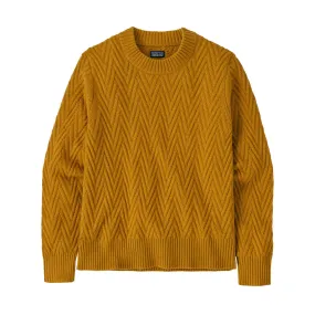 Women's Recycled Wool-Blend Crewneck Sweater,Women Top
