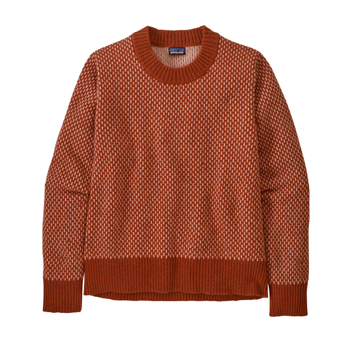 Women's Recycled Wool-Blend Crewneck Sweater,Women Top