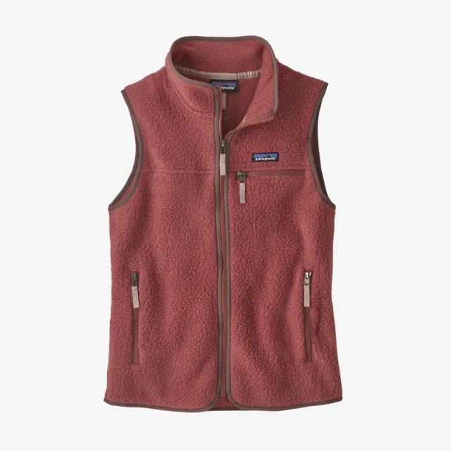 Women's Retro Pile Vest,Women Outwear