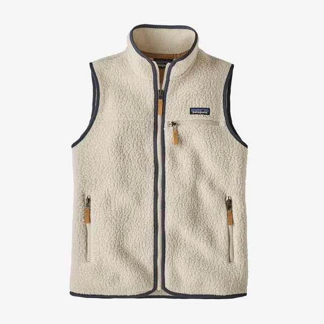 Women's Retro Pile Vest,Women Outwear