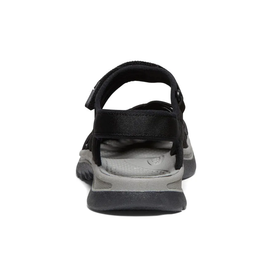 Women's Rose Sandal  |  Black/Neutral Gray,Soft Comfortable Sandals